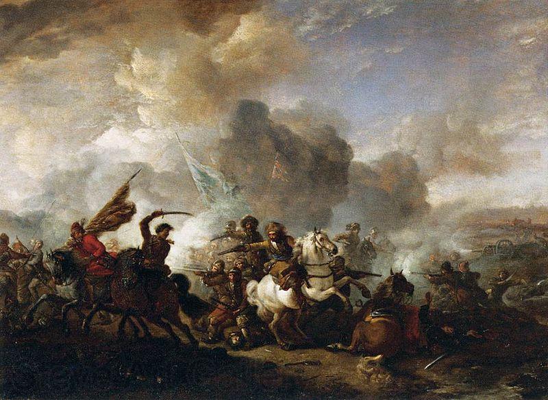 Pieter Wouwerman Skirmish of Horsemen between Orientals and Imperials Germany oil painting art